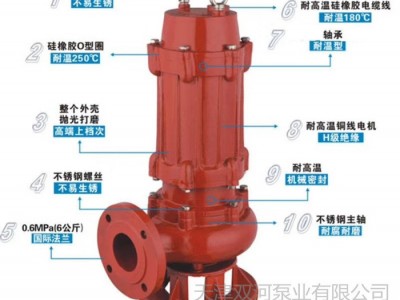 厂家制造 污水热水泵 池用热水泵 水池用热水泵 热水污水泵-热水池潜水泵-耐高温潜水泵-