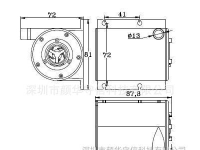 微型潜水泵直流潜水泵无刷潜水泵Q4512-20图1