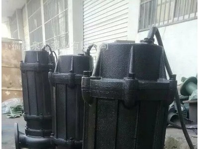 泉尔65WQ25-20 污水泵QW无堵塞移动式潜水泵化工泵潜水排污泵切割自动搅匀排污水泵型号图1