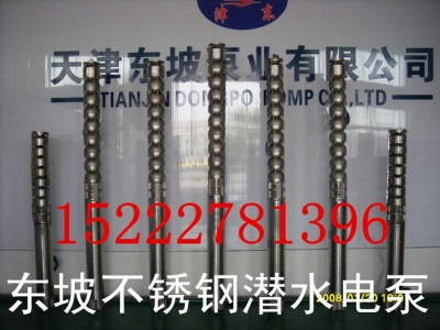 天津东坡QJ井用不锈钢潜水泵耐腐蚀海水泵现货
