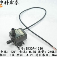 潜水泵12v扬程3米迷你微型直流无刷水泵 鱼缸微型泵 家用静音水泵