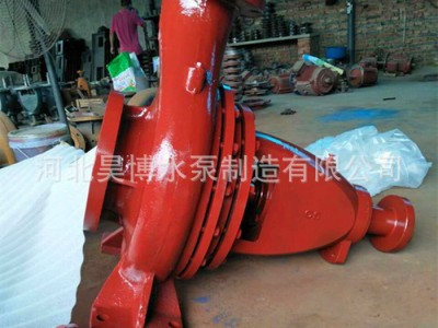昊博水泵 IS80-50-200型卧式单级单吸离心泵 耐磨增压泵 农业排灌清水泵图1