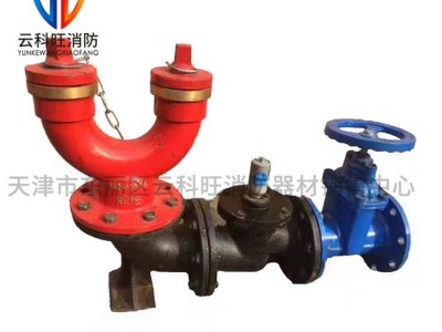 老式水泵接合器 地上式水泵接合器 消防器材批发图1