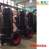昂龙WQ无堵塞潜水污水泵 固定耦合安装潜水立式泵 大功率铸铁排污泵