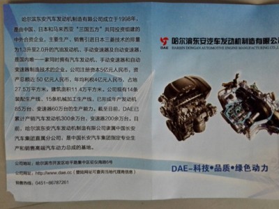 东安汽发 DAED101001 水泵