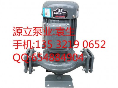 10HP立式水泵台湾源立YLG80-20立式管道离心泵7.5KW泵