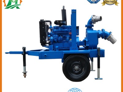 宏旺150ZW-28移动式柴油机水泵 自吸排污泵应急排涝