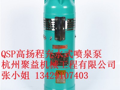 QSP喷泉泵高扬程水景公园农田灌溉循环水泵大功率7.5kw农用浇灌泵