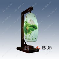 中式陶瓷灯具定做，景德镇陶瓷酒店吊灯，大堂装饰陶瓷灯具，陶瓷灯批发