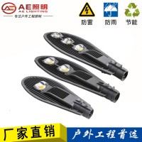 60W100W150W市政工程专用路灯头LED路灯庭院灯高速公路照明球场灯