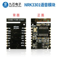 九芯电子NRK330X晾衣架语音ic 灯具离线语音芯片 智能灯具开关语音识别芯片 小家电语音唤醒模块