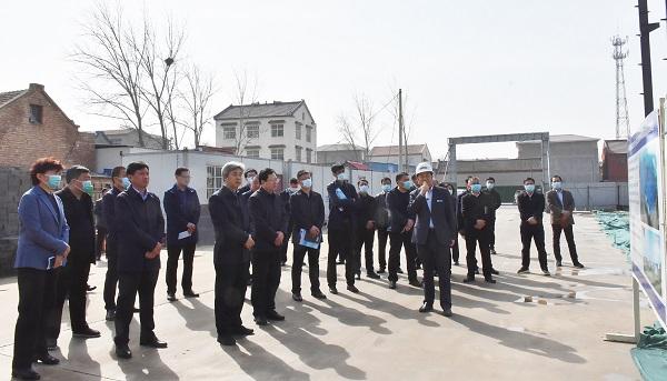 河南长垣市举行2022年第一季度重大项目观摩活动