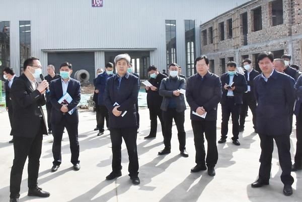 河南长垣市举行2022年第一季度重大项目观摩活动