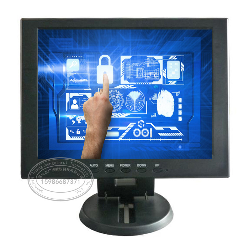 12寸电脑LCD工业商业专用显示器 点餐机POS机液晶显示屏显示器
