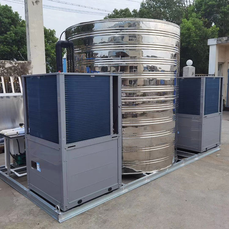 南京项目部5P5吨空气能热泵学校工地热水工程空气源热泵厂家批发