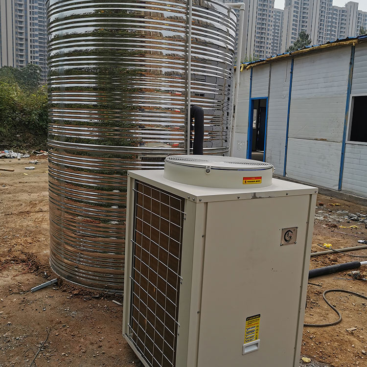 徐州建筑工地低温空气能一体机 项目部10匹20匹一体式空气源热泵