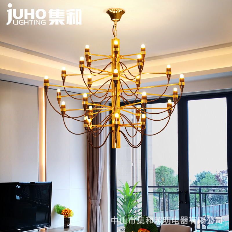 盛夏的果实吊灯轻奢客厅灯后现代简约意大利北欧别墅ins餐厅灯具