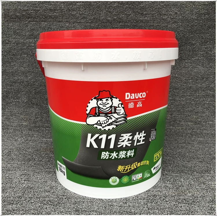 德高K11柔性218防水涂料双组份水泥基防水厨卫阳台水池防水18kg