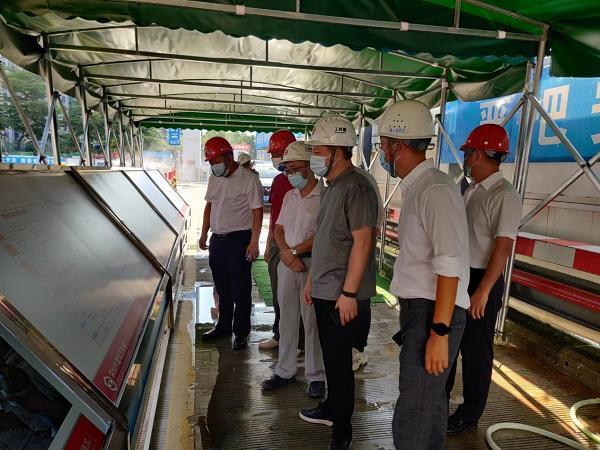 冯永乾赴深圳文学艺术中心调研项目建设情况