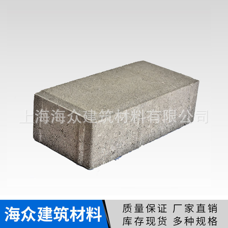 厂家直供 人行道面包砖路面砖 混凝土透水砖 生态荷兰砖