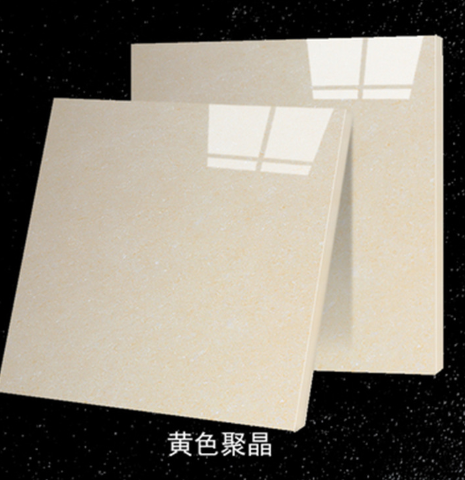 佛山瓷砖批发800×800瓷砖黄白聚晶抛光砖商场客厅卧室耐磨地面砖