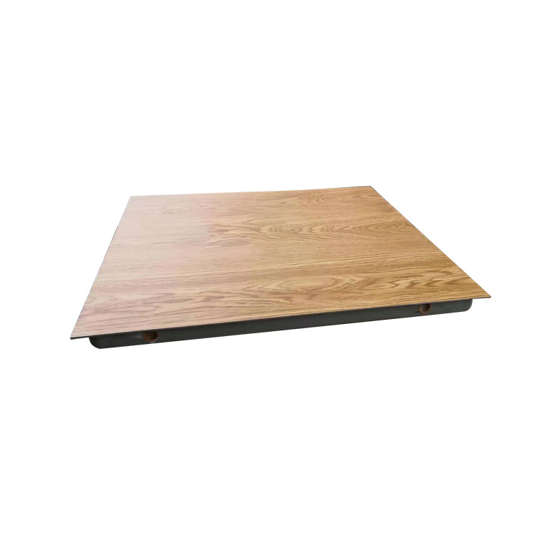 工厂定制机房架空木纹PVC抗静电地板仿木地板 木纹地板防静电地板