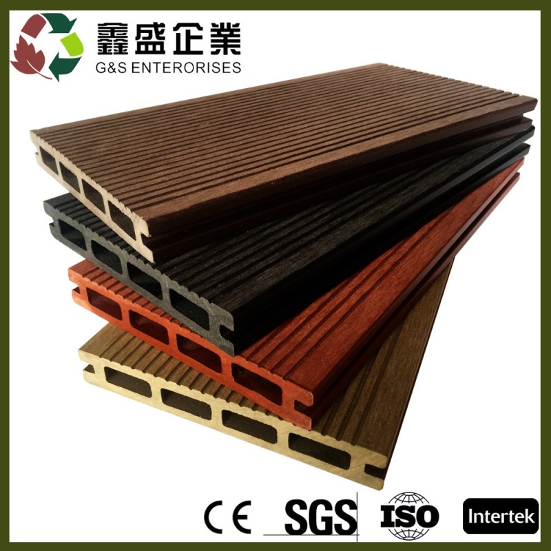 塑木地板优质环保木工厂直销木塑户外地板户外景观工程地板宜可木
