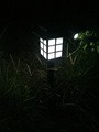 电商跨境太阳能小房灯户外防水草坪灯地插灯小宫灯庭院花园灯
