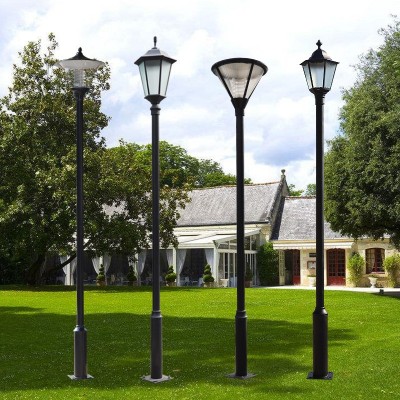 定制太阳能庭院灯户外led灯防水 路灯 3米高杆小区花园别墅庭院灯