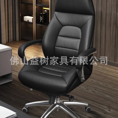 商务电脑舒适久坐可躺办公椅总裁椅大班家用升降旋转休闲座椅图2