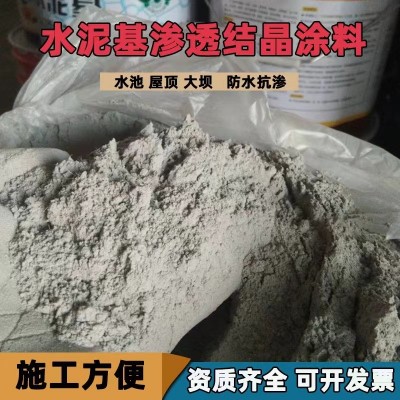 水泥基渗透结晶型防水涂料卫生间水泥屋顶漏水自愈防水材料水泥基图3