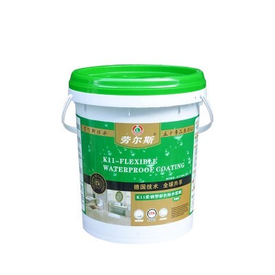 劳尔斯K11柔韧型彩色防水涂料 厨卫专用防水浆料 屋顶外墙图3