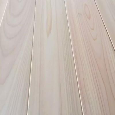 工厂价日本桧木板扁柏木板地板菜板护墙板桧木指接板BB桧木直拼板图2