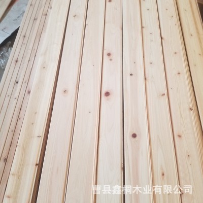 工厂价日本桧木板扁柏木板地板菜板护墙板桧木指接板BB桧木直拼板图4