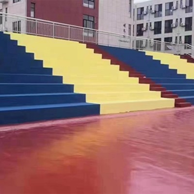 运动场体育场丙烯酸涂料漆 颜色可调平涂型地坪漆图4
