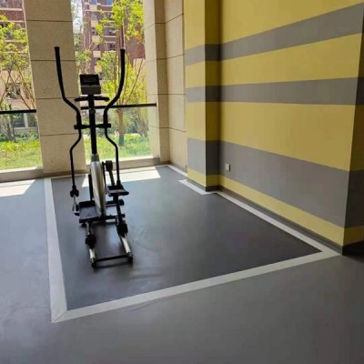 小区活动区健身区域 PVC地板胶室内室外运动耐磨地胶图4