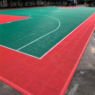 优质体育馆塑胶地板 PVC 运动 商用定制卷材地胶 林塑图4