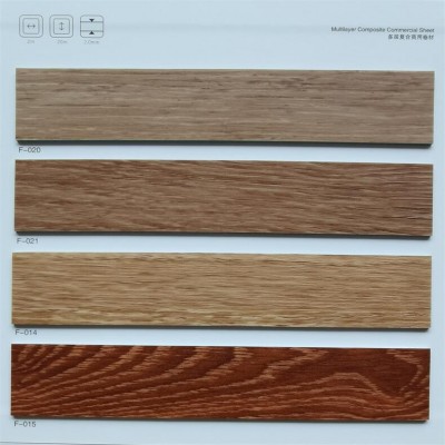 木纹PVC地板 典雅大方 学校地胶 仿木纹塑胶地板图2