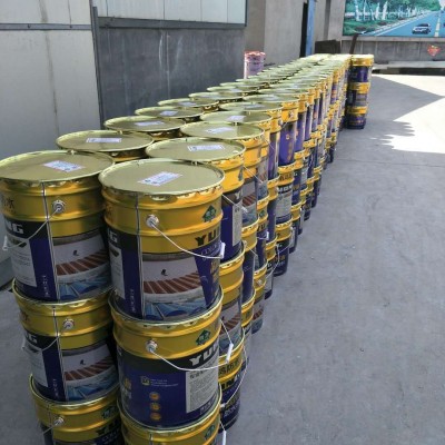 山东厂家批发高弹厚质丙烯酸酯防水涂料金属屋面防水隔热材料图3