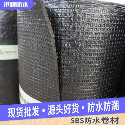 sbs防水卷材火烤卷材屋面楼顶地下室防水卷材改性沥青sbs防水卷材图3