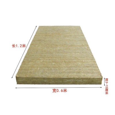 厂家直销郑州岩棉板吸音A级防火隔带防潮优质150K保温岩棉图6