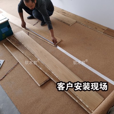 软木地垫2mm3mm隔音防潮地板垫地暖房软木板地垫批发图2