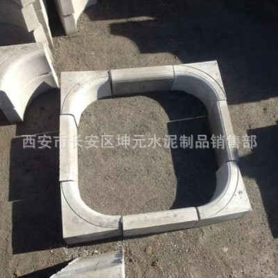 混凝土树坑板 混凝土路缘石 水泥树坑围挡 预制路边石 预制路沿石图1