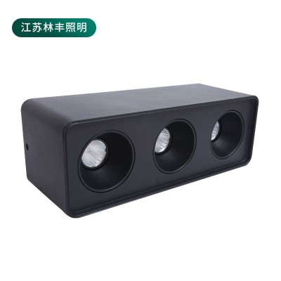 批发无频闪防炫光led家装筒灯led明装投射灯220V现代简约led射灯图3