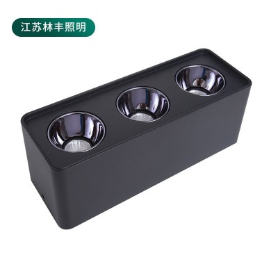 批发无频闪防炫光led家装筒灯led明装投射灯220V现代简约led射灯图2