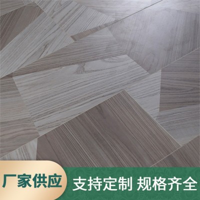 厂家加工定制强化复合地板不规则几何图形个性拼花木地板