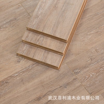 厂家加工定制强化复合地板 家用客厅卧室拼接木质地板图1