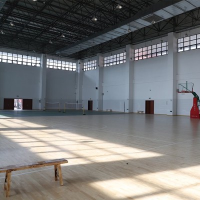 篮球木地板 舞台运动地板 包安装咨询民都实业更优惠图1