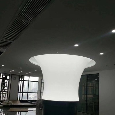 高清UV喷绘软膜走廊会议室天花吊顶 防潮防霉透光膜支持定制图5