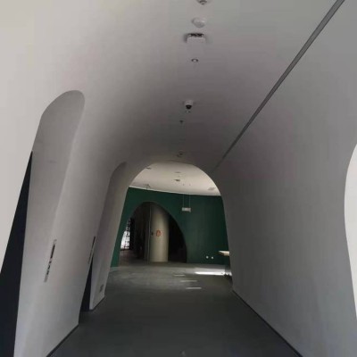 立体装饰GRG高端装饰材料定制商场剧院天花吊顶图3